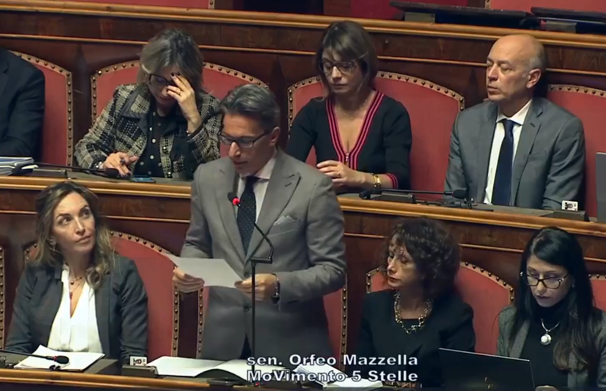 Al momento stai visualizzando Il mio primo intervento al Senato