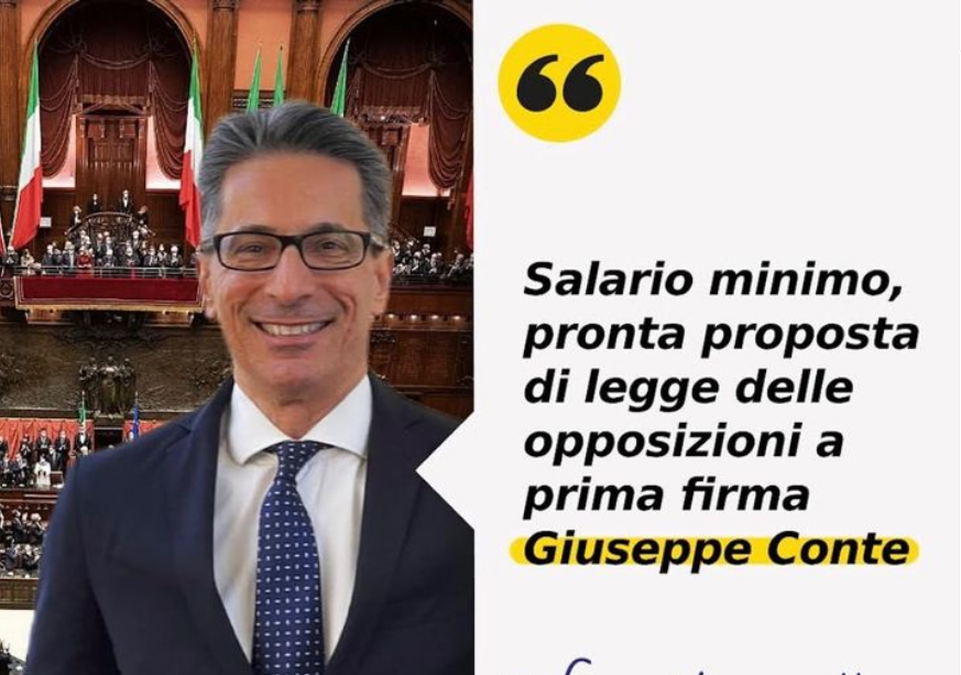 Al momento stai visualizzando Salario Minimo: opposizioni unite per una battaglia di civiltà. pronta proposta di legge a prima firma Giuseppe Conte