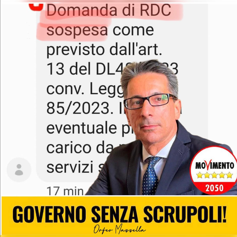 Al momento stai visualizzando Reddito di Cittadinanza: l’INPS ‘liquida’ 169mila famiglie con un sms, Governo senza scrupoli