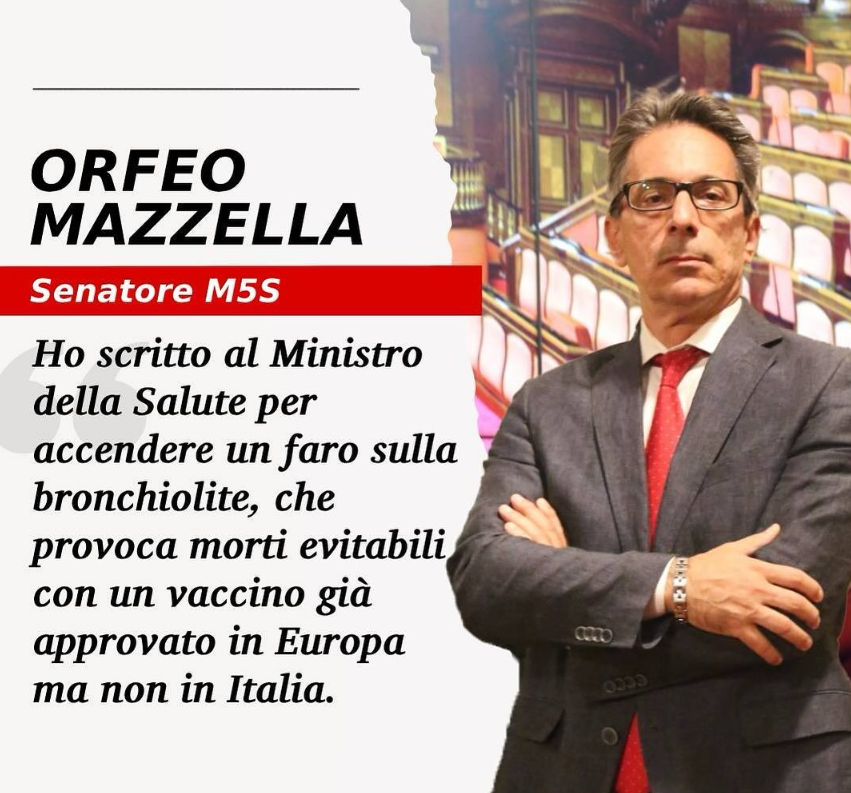 Al momento stai visualizzando Ho scritto al Ministro della Salute per accendere un faro sulla bronchiolite, che provoca morti evitabili con un vaccino già approvato in Europa ma non in Italia