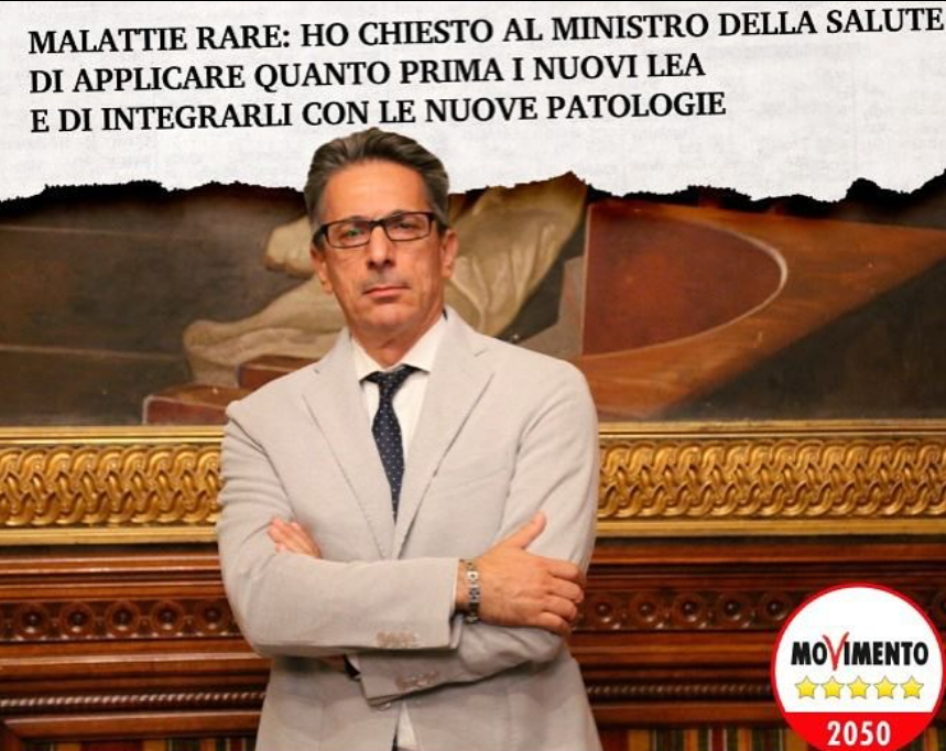 Al momento stai visualizzando Malattie rare: ho chiesto al ministro della Salute di applicare quanto prima i nuovi LEA e di integrarli con le nuove patologie. Chi soffre non può più attendere!