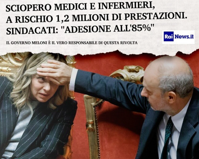 Al momento stai visualizzando Sciopero personale sanitario, tutta la mia solidarieta’ ai lavoratori del comparto: le adesioni dimostrano il disastro del Governo